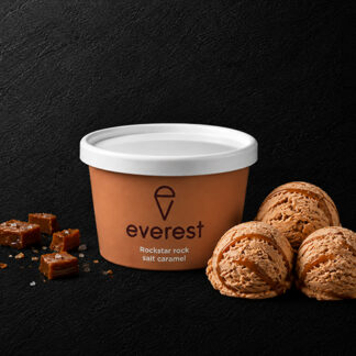 Ice Cream Rockstar Rock Salt Caramel